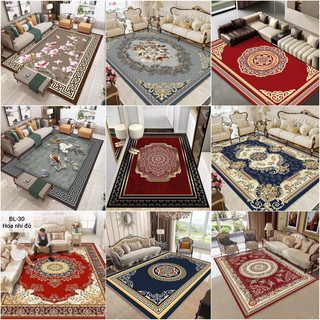 Thảm trải sàn BALI, thảm phòng khách hàng nhập khẩu mẫu mới kích thước 1m6x2m,2mx2m3 🎁