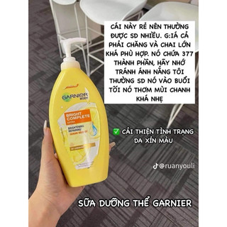 DƯỠNG THỂ GARNIER BODY LOTION