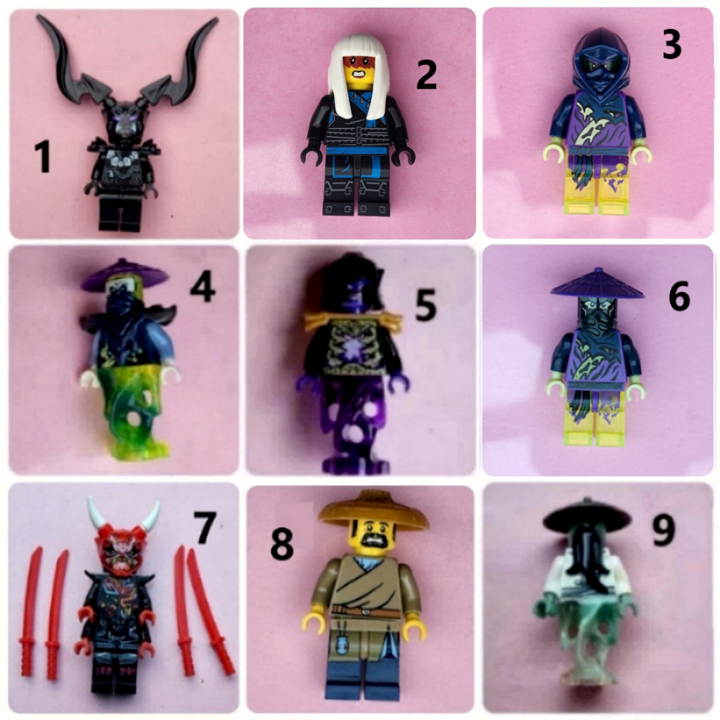 Minifigures Ninjago mẫu 2