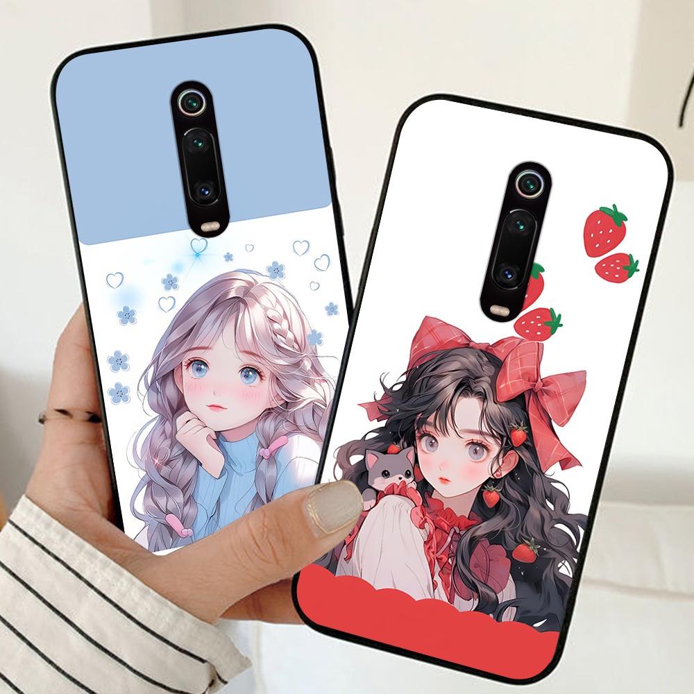 ốp lưng xiaomi redmi k20 / k20 pro / redmi k30 / redmi k30 pro in hình cô gái xinh đẹp , ốp nữ
