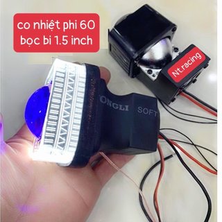 Gen co nhiệt phi 60 dùng co bi led 1.5
