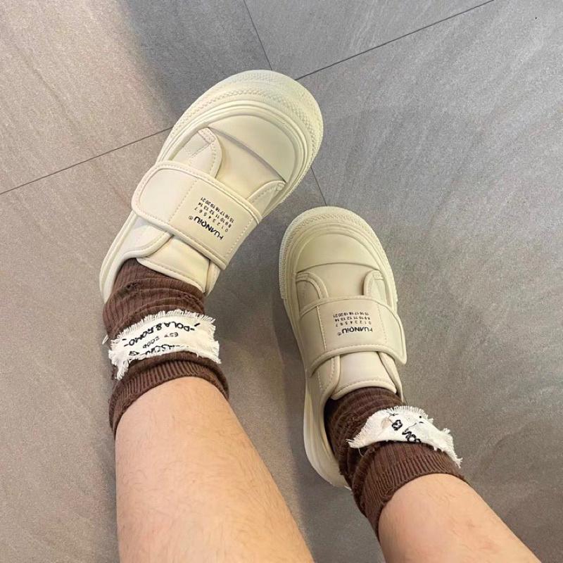 Giày thể thao độn đế HUANQIU cao cấp chính hãng, giày bánh mì nâng chiều cao cho nữ 4.5cm