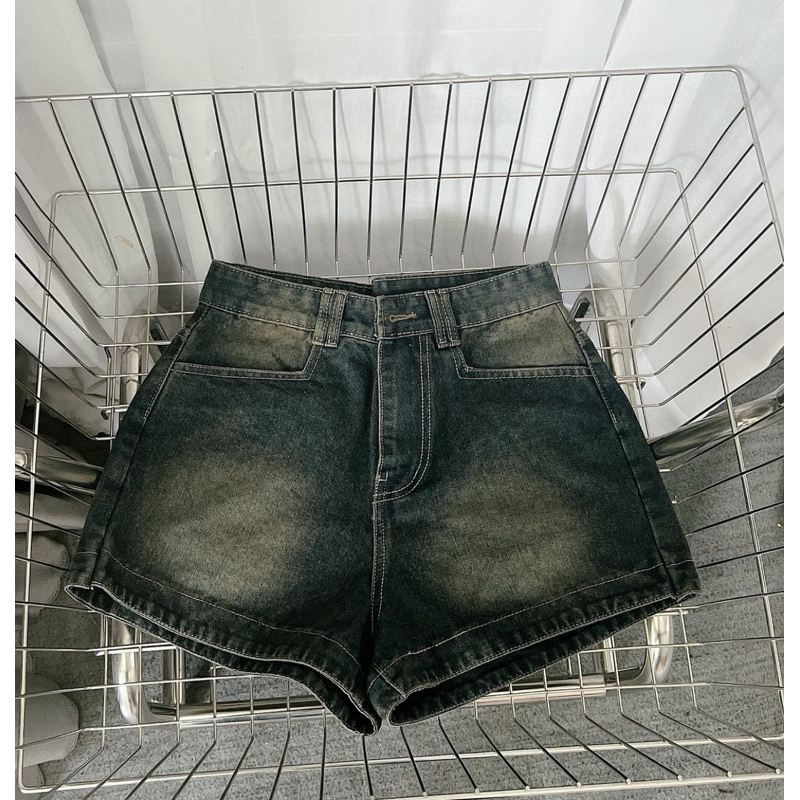 Quần Short Jean Nữ Bigsize Lưng Cao từ 55 đến 85kg MS1072