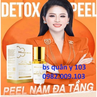 Tinh chất ngừa mụn đông y Detox Peel Acnes Essence 80ml - Magic Skin