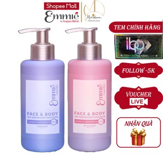 Kem dưỡng Emmié Face & Body 10% Niacinamide Emulsion dưỡng trắng mặt và body 250ml