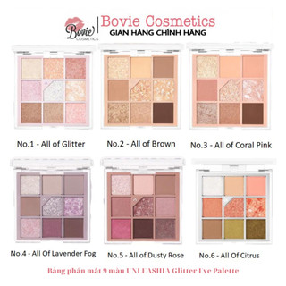 Bảng Phấn Mắt 9 Ô Unleashia Glitterpedia Eye Palette