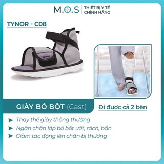 Giày bảo vệ chân bó bột Tynor C08 chính hãng, nhẹ, đế cong, phù hợp cả 2 chân (01 chiếc)