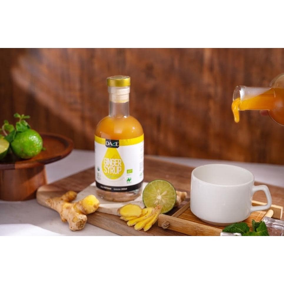 Syrup gừng hữu cơ DACE - 200ml