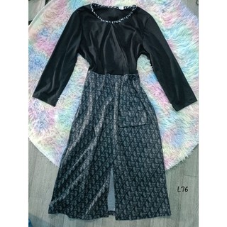 đầm sét thanh lý size L XL