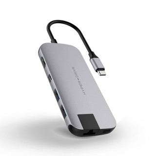 Cổng chuyển hyperdrive slim 8 in 1 usb-c hub for mac, ipd, surface, pc /ip 15 hd247b