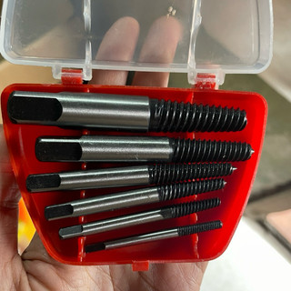 Bộ tháo ốc gãy 6 mũi khoan lấy vít gãy taro ren ngược 3-22mm