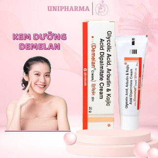Kem dưỡng Demelan cream - 5% arbutin dưỡng trắng sáng da, giảm mờ thâm nám, 10% AHA (chính hãng) - Cocoon - 20g