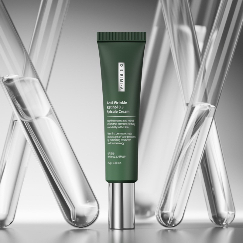 Kem Dưỡng Retinol Derm A 0.3 Kết Hợp Spicule 0.5