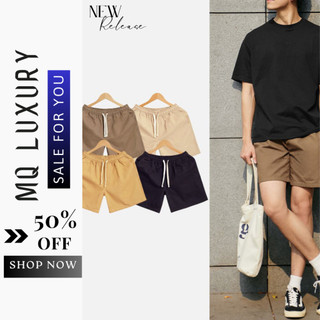 Quần Short Kaki - SH2 Quần Short Kaki Nam 4 Màu Cạp Chun MQ LUXURY