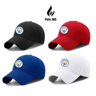Mũ Nón lưỡi trai bóng đá Manchester City - chất Kaki - polo 365