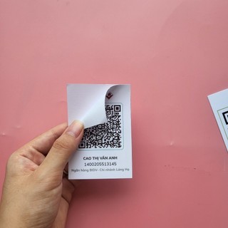 Mã Qr Code ngân hàng (In theo yêu cầu)