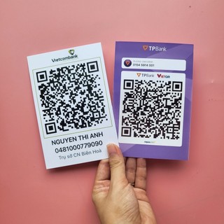 Mã Qr Code ngân hàng (In theo yêu cầu)