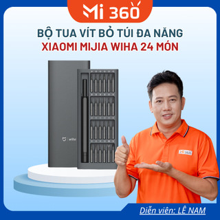 Bộ Tua Vít Bỏ Túi Đa Năng Xiaomi Mijia Wiha 24 Món✅ Thép Cán Nóng HRC 60✅ Thiết kế Nhỏ Gọn✅ Hàng Chính Hãng