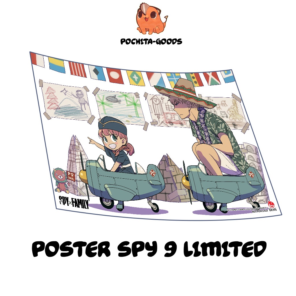 Poster Spy x Family - Quà Tặng Kèm NXB Kim Đồng - Spy x Family