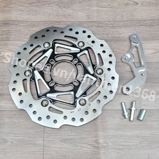 Combo dĩa 260mm lòng nhôm cnc kèm bas heo xe vario ab 4 lỗ 5 lỗ