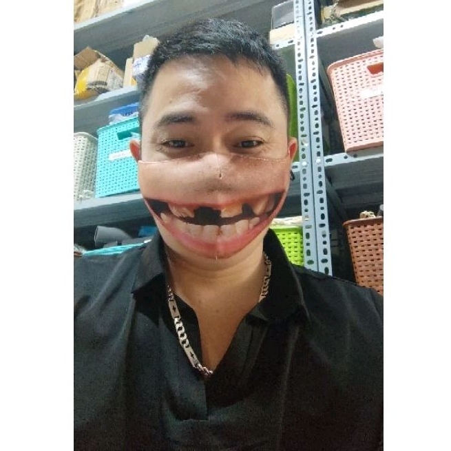 Khẩu trang 3D hài hước