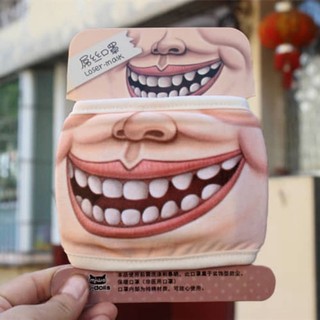 Khẩu trang 3D hài hước