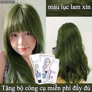 Thuốc Nhuộm Tóc màu lục lam xỉn Da Bạn Trông thuốc nhuộm Sáng Hơn Bền Màu– Thuốc Nhuộm Tóc Kadola