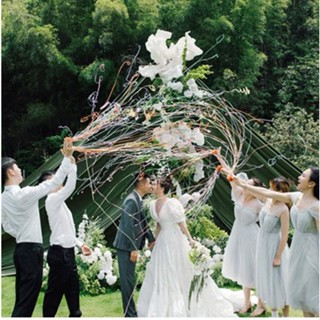 Ruy BĂng giấy, trang trí đám cưới tiệc tùng ,đồ trang trí Hoa giấy