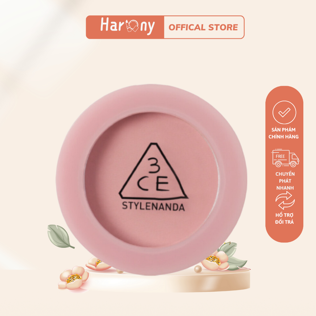 Phấn Má Hồng 3CE Mood Recipe Face Blush [City Mauve]