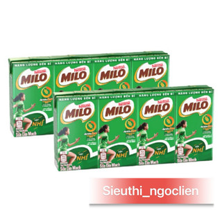 Lốc 4hộp sữa milo lúa mạch 110ml date luôn mới
