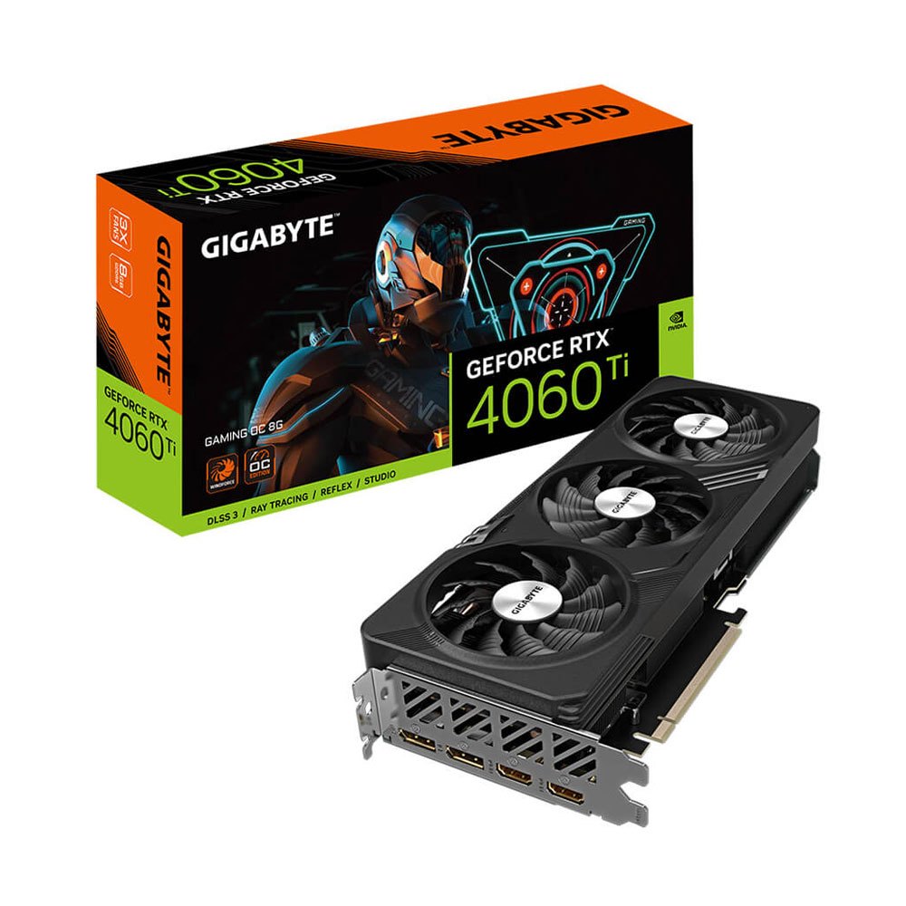 VGA Gigabyte RTX 4060 Ti Gaming OC 8GB (N406TGAMING OC-8GD)
