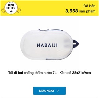 Túi đi bơi chống thấm nước 100 DECATHLON NABAIJI