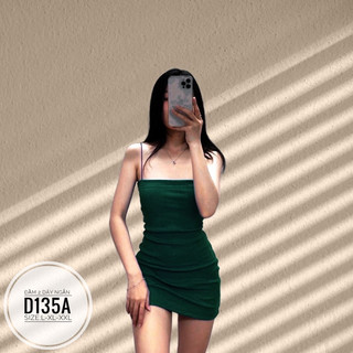 BIGSIZE Đầm 2 dây ngắn D135A