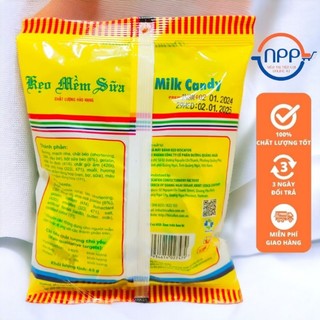 Kẹo Mềm Sữa Biscafun Gói 65g