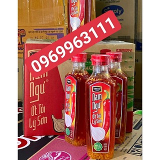 Mắm Nam ngư tỏi ớt Lý Sơn nước chấm chua ngọt chai 300ml