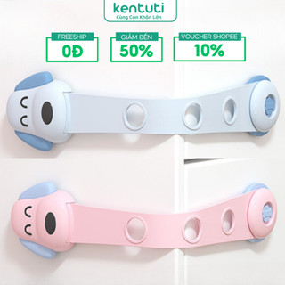  Khoá cánh tủ khóa ngăn kéo khoá tủ lạnh an toàn cho bé họa tiết động vật đáng yêu 