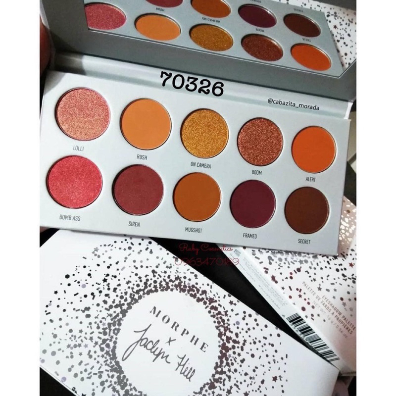 Bảng Màu Mắt Morphe Jaclyn Hill
