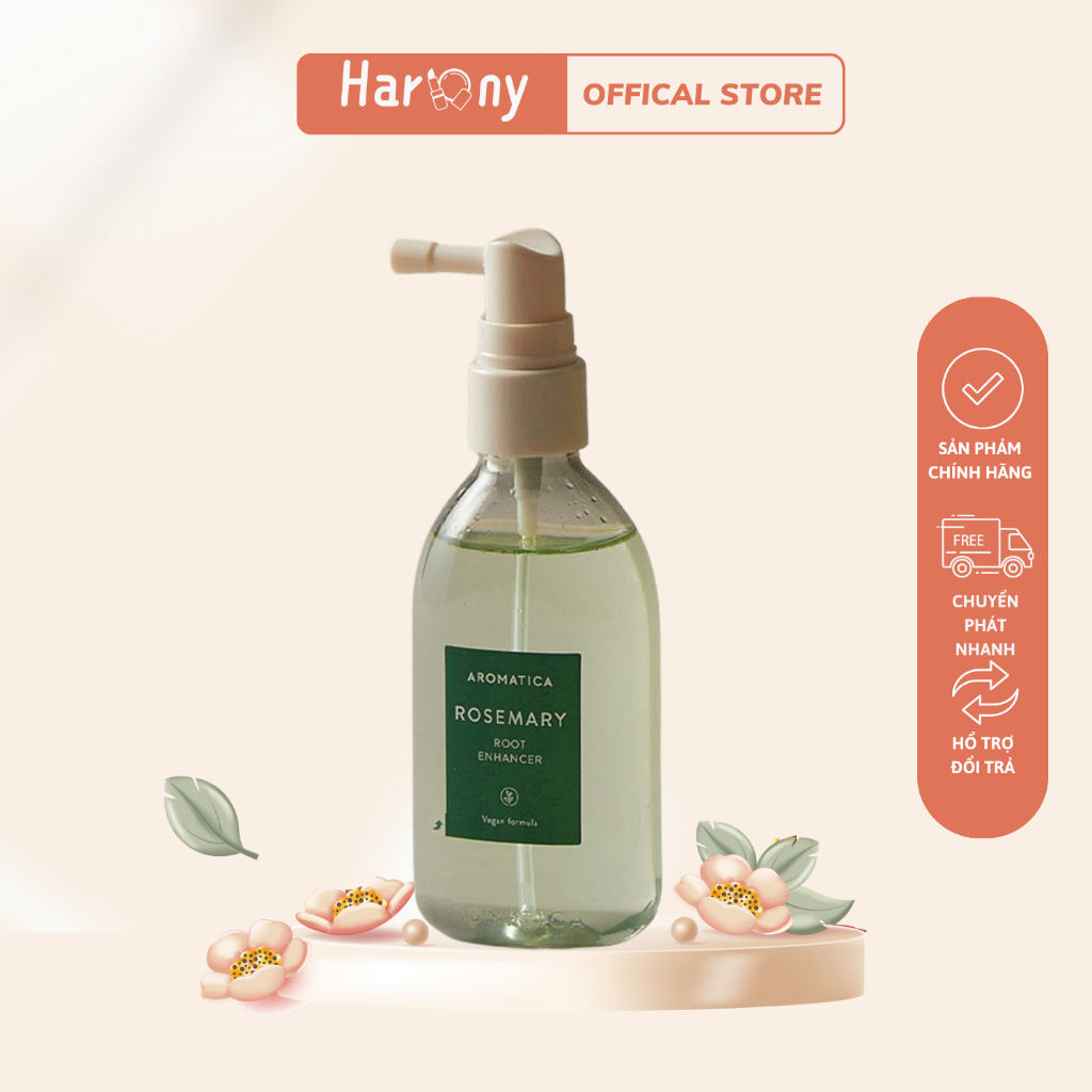 Aromatica Xịt Dưỡng Chân Tóc Hương Thảo Rosemary Root Enhancer 100ml | Harony Official Store