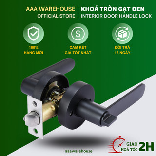 Khoá tròn gạt hợp kim jeely dùng cho gỗ, cửa sắt, cửa phòng ngủ, cửa nhựa giả gỗ...