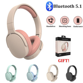 Tai Nghe Không Dây Chụp Tai,Headphone Bluetooth P2961 Chống Ồn Có Mic Đàm Thoại,Lượng Pin Trâu