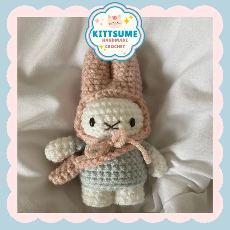 Thỏ bông miffy móc len/Miffy Crochet