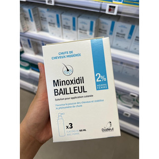 Xịt hỗ trợ mọc tóc, giảm rụng Minoxidil Bailleul 2%