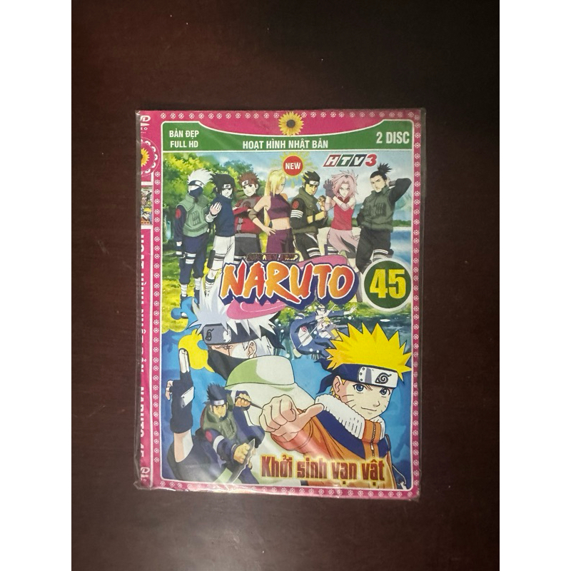 Dvd Phim Hoạt Hình Naruto Phần 45 Trọn Bộ 2 Dvd