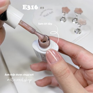 SƠN GEL THẠCH ĐỤC NUDE GAOY chất đặc dẻo, chuẩn màu siêu xinh cao cấp, ít ánh cam