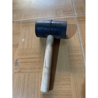 Búa Cao Su 2 đầu Cán Gỗ