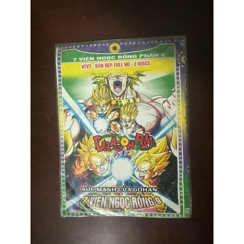 Dvd Phim Hoạt Hình 7 Viên Ngọc Rồng Sức Mạnh Của GOHAN Trọn Bộ 2 Dvd