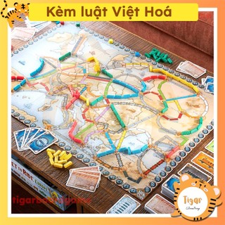 Boardgame ticket to ride europe - đường tàu châu âu