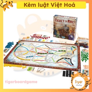 Boardgame Ticket to Ride - Đường Tàu Liên Bang
