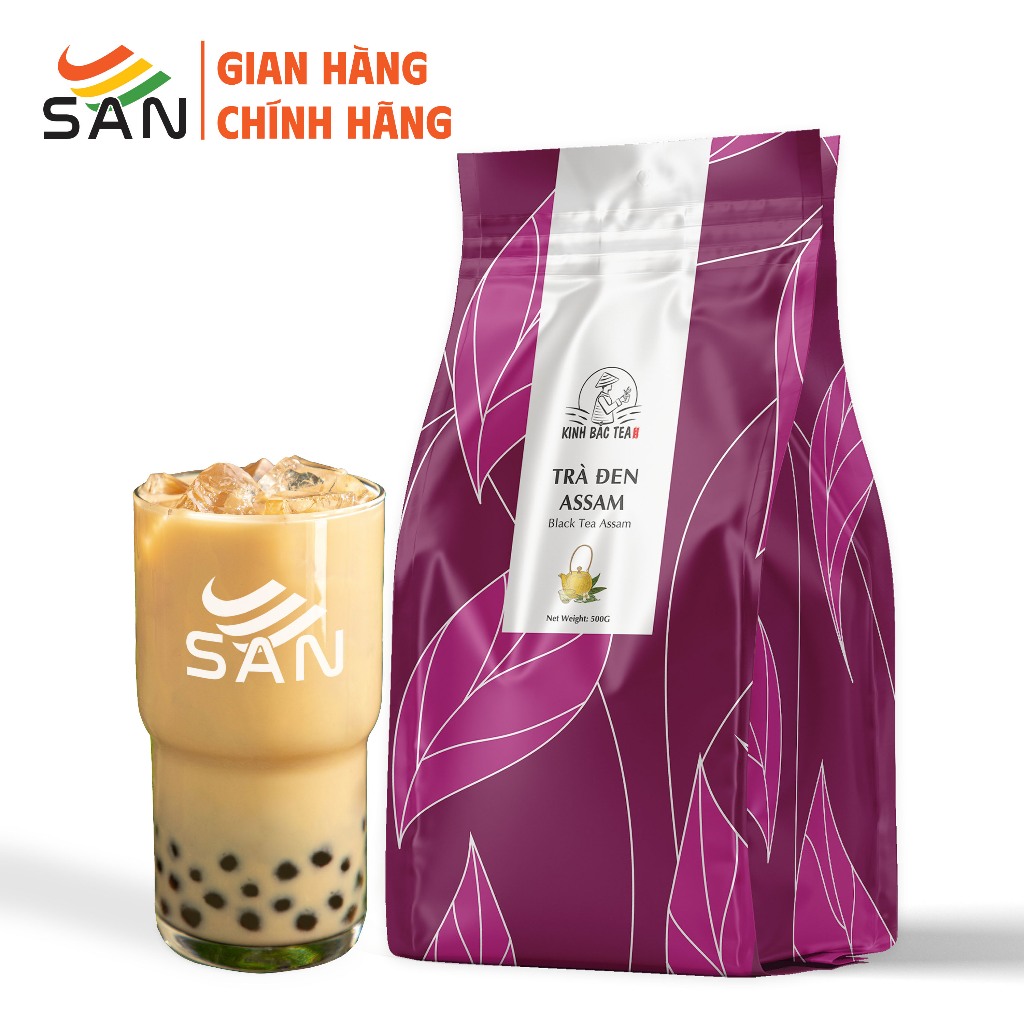 Trà Đen Assam Đài Loan Kinh Bắc 500g (Chuyên Dùng Pha Trà Sữa Đài Loan - Hương Thơm Hoa Quả Chín)