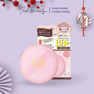 Phấn phủ Meishoku Moist-Labo BB+Loose Powder màu nhũ trai dưỡng da khoáng thiên nhiên SPF30 Nhật Bản | Ichibeauty,vn